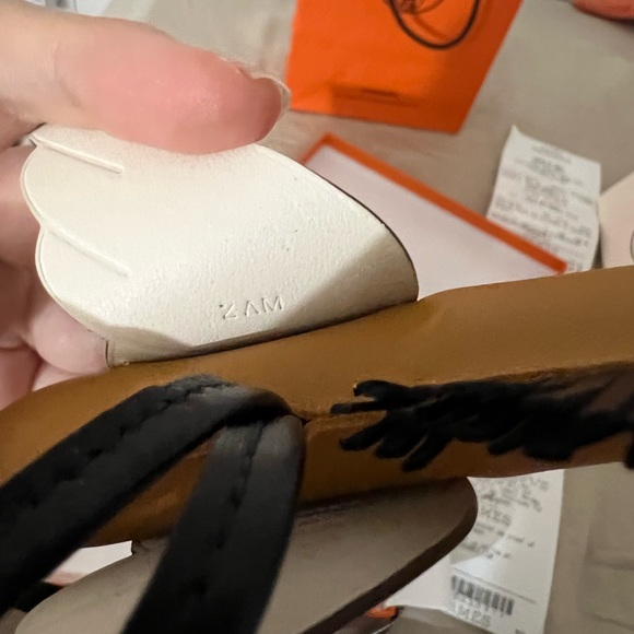 NEW in box. MM Size Hermes Rodeo Pegasus in Sesame/Noir/Nata - Picture 9 of 9